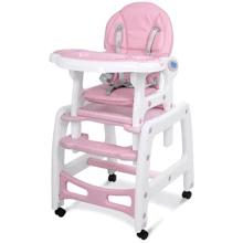 Стульчик для кормления Bambi M 1563-8-1 (pink): Тип Стульчик-трансформер