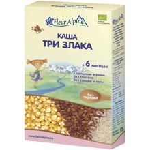 Каша три злака безмолочная, 175 г (4006303632135): Тип Каши безмолочные