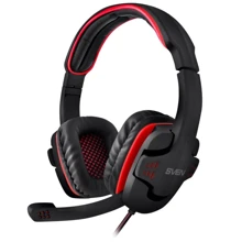 Навушники SVEN AP-G855MV Black-Red: Тип конструкції повнорозмірні