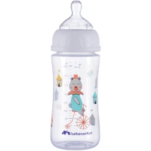 Бутылочка для кормления Bebe Confort Emotion пластиковая 270ml белая (3102201970): Материал пластик