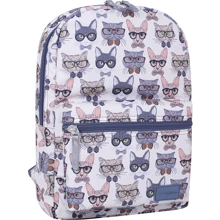 Жіночий рюкзак Bagland Молодіжний Mini 28 з малюнком (0050664): Стать Женский