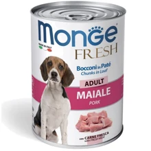 Вологий корм для собак Monge Dog Fresh зі свининою 0.4 кг (70014465): Тип Влажный корм