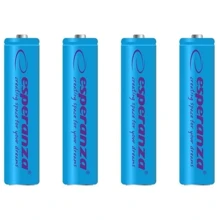 Esperanza AA 2000mAh NiMh 4шт (EZA104B): Емкость 2000 мАч