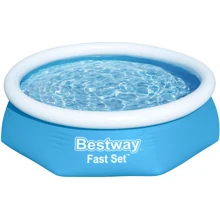 Бассейн Bestway семейный 244-61см (57450) (фильтр-насос круглый, в коробке): undefined undefined
