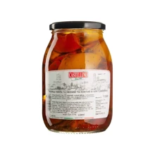 Перец-гриль Castellino красный и желтый в масле 1кг (8010503188206): Вес нетто 1 кг