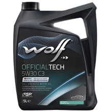 Моторне масло WOLF OFFICIALTECH 5W30 C3 5L: Тип синтетичне