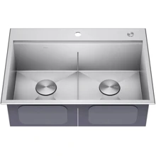 Кухонная мойка Kraus KWT302-30: Форма Прямоугольная