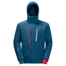 Горнолыжная куртка Jack Wolfskin Snow Summit Jacket 1113371-1350 48 синяя зимняя с капюшоном: Вид Горнолыжные куртки