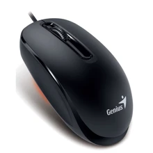 Мышь Genius DX-130 USB Black (31010117100): Интерфейс подключения проводная USB