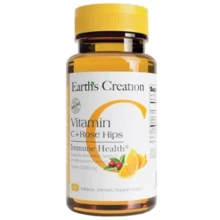 Earth‘s Creation Vitamin C 1000 mg with rose hips Витамин С 100 таблеток: Тип Витамин C