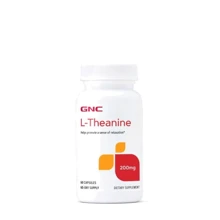 GNC L-Theanine 200 mg Теанин 60 капсул: Тип L Теанин