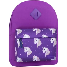 Рюкзак Bagland Молодежный W/R 17 л. 339 Фиолетовый 747 (00533662): Возрастная группа от 7 до 14 лет