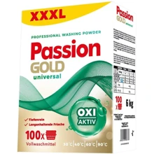Пральний порошок Passion Gold Professional Universal 6 кг 100 циклів прання картон (4260145998778): Вид прання Универсальная