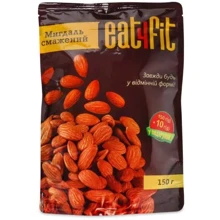 Упаковка Миндаль Eat4Fit жареный 2х150 г (4820268890078): Вес нетто 300 г