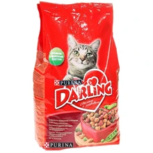 Сухой корм для кошек Purina Darling со вкусом мяса и овощей 2 кг (5997204501790): Тип Сухой корм