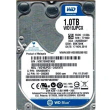 Внутренний жесткий диск WD WD10JPCX: Тип подключения SATA III