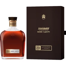 Бренди Ararat Nairi 20 years old 0.5л, 40%, gift box (STA4850001002123): Объем, л 0.5