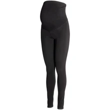 Леггинсы H&M 1201292 46 черные для беременных: Узор Однотонный