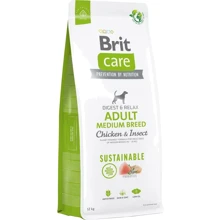 Сухой корм Brit Care Dog Sustainable Adult Medium Breed для собак весом 10/25 кг 12кг (8595602558681): Тип Сухой корм