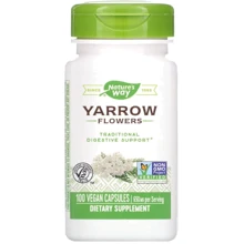 Nature's Way, Yarrow Flowers, 325 mg, 100 Capsules (NWY-14165): Форма выпуска Капсулы