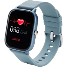 Смарт-часы Globex Smart Watch Me Blue: Дисплей 1.4" IPS (240x240)