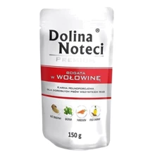 Вологий корм Dolina Noteci Premium для собак з яловичиною 150 г (DN 150 (779)0: Тип Влажный корм