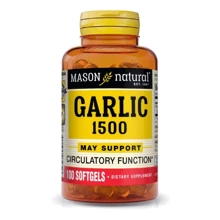 Mason Natural Garlic Oil 1500 mg Чесночное масло 100 капсул: Форма выпуска Капсулы