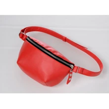 Жіноча поясна сумка Sambag Polo SQO червона (86123017): Стать Женский