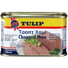 Шинка рубана консервована Tulip 200 г (5707196013603): Вага нетто 200 г