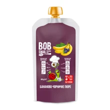 Пюре Bob Snail Банан-Черника 400 г: Вид Фруктовое
