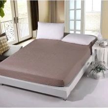 Простирадло LightHouse Mf Stripe Cappuccino на гумці 180х200 см (607430): Тип простынь