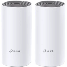 Точка доступу Wi-Fi TP-Link Deco-E4-2-Pack: Максимальна швидкість 300+867 Мбит/с