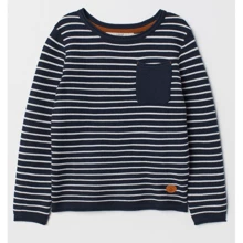 Джемпер H & M 3012-6851459 134-140 см темно-синій: Тип Джемпери