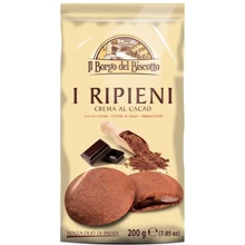 Печенье Il Borgo del Biscotto с какао-кремовой начинкой 200 г (8032755322658): Вес нетто 200 г