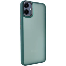 Чохол для телефона Epik TPU+PC Lyon Frosted Case Green для Samsung A065 Galaxy A06: Сумісність Samsung A065 Galaxy A06