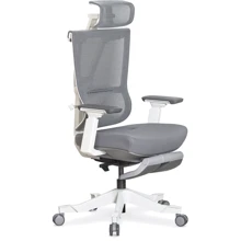 Крісло Mealux S6 Air Fabric Grey White (HF-S6 F/GW): Тип для керівників