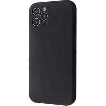 Чехол для iPhone WAVE Colorful Case with MagSafe Black for iPhone 12 Pro: Цвет черный