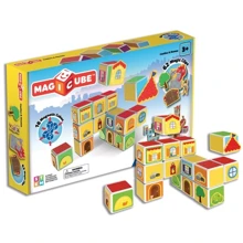 Geomag MAGICUBE Castles & Homes | Магнитные кубики Замки и дома: Количество деталей, шт. 78