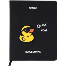 Щоденник учнівський Kite K21-264-1 Duck тверда обкладинка PU: Виробник KITE