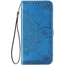 Аксессуар для смартфона Mobile Case Book Cover Art Leather Blue for Xiaomi Redmi Note 10 / Note 10s: Совместимость Xiaomi Redmi Note 10 / Note 10s