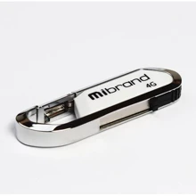 USB-флешка Mibrand 4GB Aligator USB 2.0 White (MI2.0/AL4U7W): Стандарт USB USB 2.0