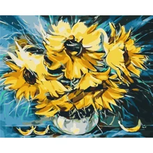 Картина по номерам Brushme Подсолнухи © Oleg Loburak 40х50 см (BS53768): Производитель Brushme