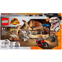 Конструктор LEGO Jurassic World Преследование атроцираптора на мотоцикле (76945): Серия Jurassic World