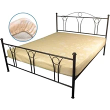 Простирадло Руно 90х200 на гумці Beige star бязь (503.114У_Beige star): Тип простирадло