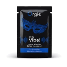 Пробник Жидкий вибратор Orgie Sexy Vibe! Liquid Vibrator, 2 мл, с эффектом мурашек: Форма выпуска Жидкий вибратор