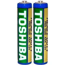 Toshiba AAA bat ZnCl 2шт Heavy Duty Economy Line (00152594): undefined undefined