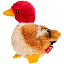 Игрушка для собак Утка с пищалкой GiGwi Plush плюш 11 см (75065): Производитель GiGwi