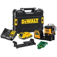Уровень лазерный DeWALT DCE089D1G18 UA: Дальность действия с приемником, м 50