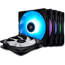 Кулер Deepcool RF 120 (DP-FRGB-RF120-1C): Уровень шума, dB 17,8-27