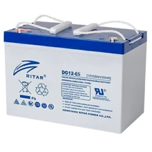 Ritar GEL RITAR DG12-65 12V-65Ah (DG12-65): Тип Аккумулятор